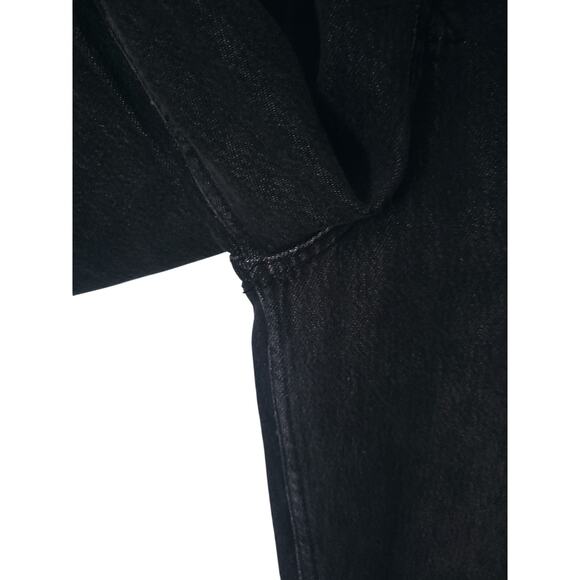 Free People x Care FP Townes Denim Coveralls/Jumpsuit Black Size Large - Picture 7 of 11